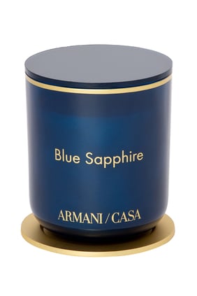 ARMANI CASA PEGASO SCENTED CANDLE - BLUE - DIAM 8X8,5 H CM - INCH 3,3X3,3